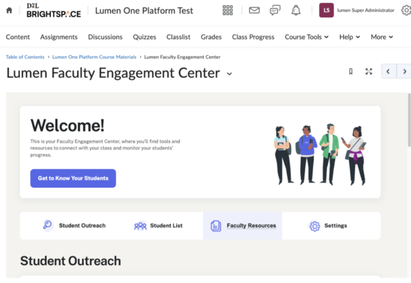 Lumen One Platform: D2L/Brightspace LTI 1.3 Integration